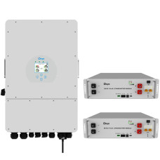 Комплект резервного живлення інвертор DEYE SUN-10K 1 фаза + 2 АКБ SE-G5.1 Pro-B 10 кВт Комплект резервного живлення інвертор DEYE SUN-10K 1 фаза + 2 АКБ SE-G5.1 Pro-B 10 кВт