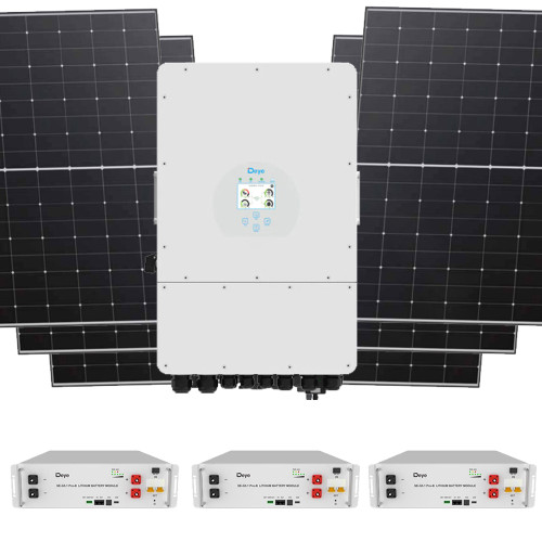 Комплект резервного живлення інвертор DEYE SUN-10K 1 фаза + 2 АКБ SE-G5.1 Pro-B 10 кВт