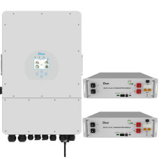 Комплект резервного живлення інвертор DEYE SUN-12K-1 фаза + 2 АКБ SE-G5.1 Pro-B 10 кВт Комплект резервного живлення інвертор DEYE SUN-12K-1 фаза + 2 АКБ SE-G5.1 Pro-B 10 кВт