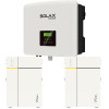 Система комплект резервного живлення інвертор Solax X1-HYBRID-6.0M/6.0D 6 кВт + 2 АКБ T-BAT-LV D53 (5.3 кВт)