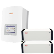 Система комплект резервного живлення інвертор SOLIS S5-EH1P6K-L 6 кВт + 2 АКБ BYD BatteryBox LV5.0