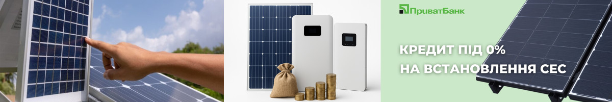 Кредитування джерела енергії для фізичних осіб від ПриватБанку та компанії InsolEnergy