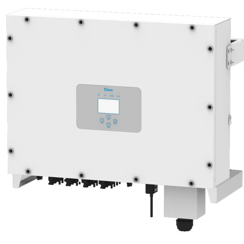 Мережева сонячна електростанція (СЕС) 60 кВт Deye SUN-60K-G панелі Longi Solar LR7-72HTH-610M