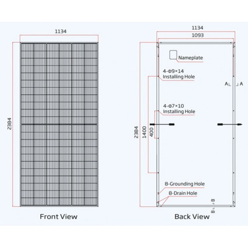 Сонячна панель батарея монокристалічна Trina Solar TSM-605-DE19R Mono Half-cell