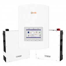 Інвертор Solis 6 квт + 2 шт. АКБ Dyness A48100 (4,8 квт) 