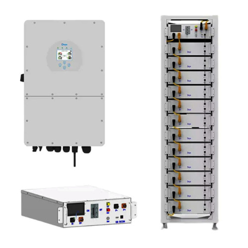 Комплект Deye BOS-GM5.1 20.48kW 204.8V 100Ah LiFePO4 + модуль управління BMS HVB750V RACK