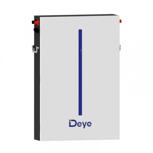 Система комплект резервного живлення інвертор Deye SUN-6K-SG03LP1-EU 6 квт + RW-M6.1 6,14кВт * 2шт.