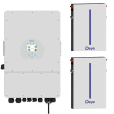 Система комплект резервного живлення інвертор DEYE SUN-12K-SG04LP3-EU + АКБ RW-M6.1-B 6,14кВт * 2 Система комплект резервного живлення інвертор DEYE SUN-12K-SG04LP3-EU + АКБ RW-M6.1-B 6,14кВт * 2
