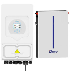 Система комплект резервного живлення інвертор Deye SUN-6K-SG03LP1-EU 6 квт + Deye RW-M6.1-B 6,14кВт Система комплект резервного живлення інвертор Deye SUN-6K-SG03LP1-EU 6 квт + Deye RW-M6.1-B 6,14кВт