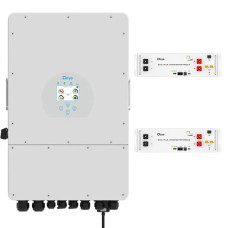 Система комплект зберігання енергії інвертор DEYE SUN-12K-SG04LP3-EU + АКБ SE-G5.1 Pro-B 5кВт * 2 Шт. Система комплект зберігання енергії інвертор DEYE SUN-12K-SG04LP3-EU + АКБ SE-G5.1 Pro-B 5кВт * 2 Шт.