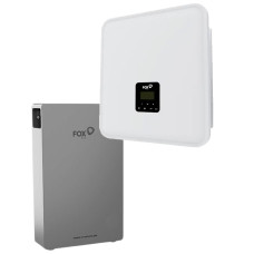 Система зберігання енергії комплект FOX ESS H3-12-0-E гібридна І-12/B-10.36 трифазна