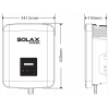 Сетевой однофазный инвертор Solax PROSOLAX X1-6.0-T-D (6 кВт)