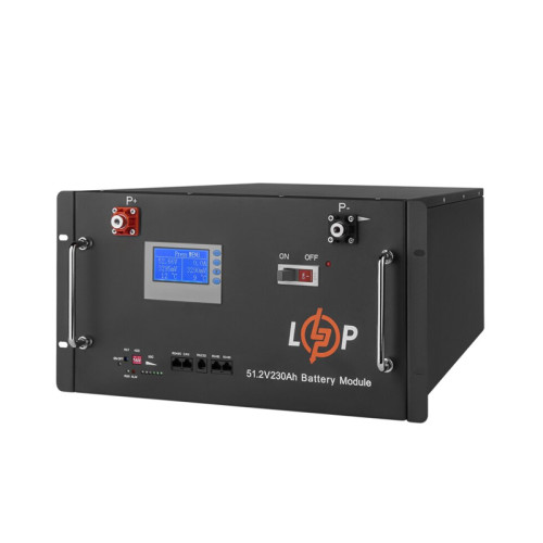 Акумулятор LogicPower LiFePO4 48V (51,2V) - 230 Ah (11776Wh) (Smart BMS 200A) с LCD RM
