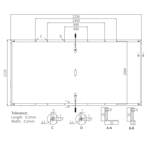 Сонячна панель Longi Solar на 545Вт LR5-72HIH-545M