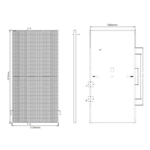 Сонячна панель Jinko Solar на 545Вт Tiger Pro 72HC-TV 545