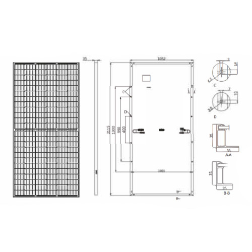 Сонячна панель Longi Solar на 540Вт LR5-72HPH-540M