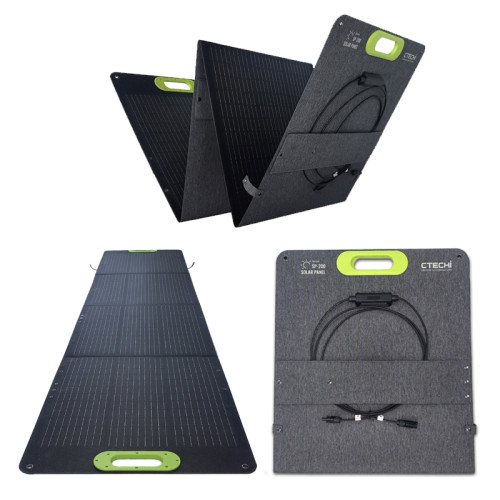 Портативна зарядна станція CTECHi ST2000 + Сонячна панель CTECHi SP-200 на 200Вт