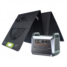 Портативна зарядна станція CTECHi ST2000 + Сонячна панель CTECHi SP-200 на 200Вт